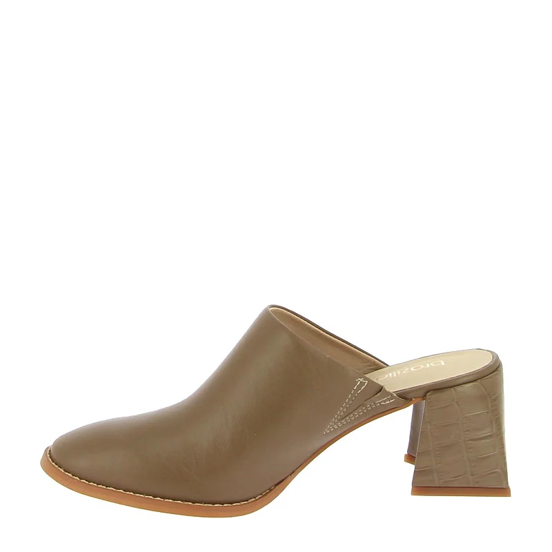 Brazilio 56002 Taupe Mule - Image 3