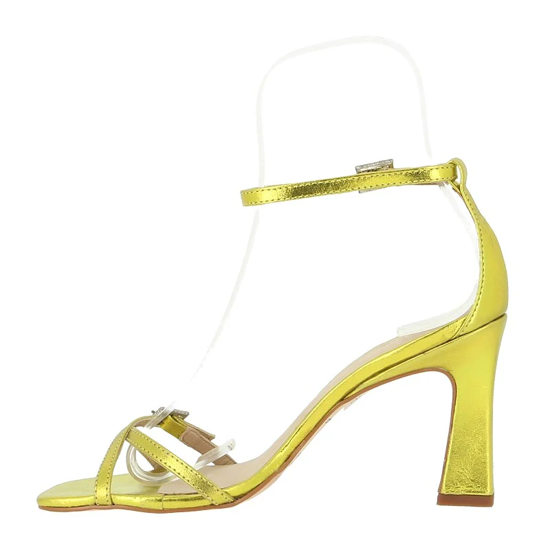 Brazilio 59302 Metallic Citrus Heel - Image 3