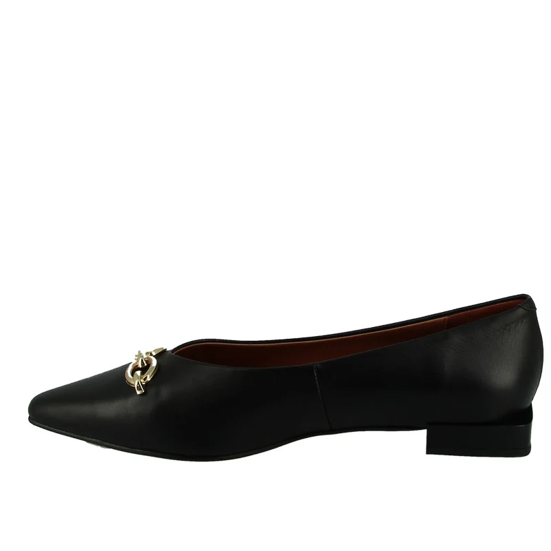 Neo 23508 Black Flat Pump - Image 3