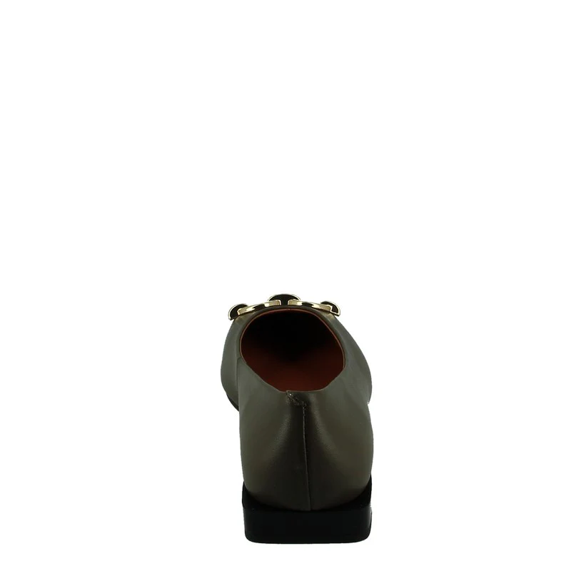 Neo 23508 Khaki Flat Pump - Image 4