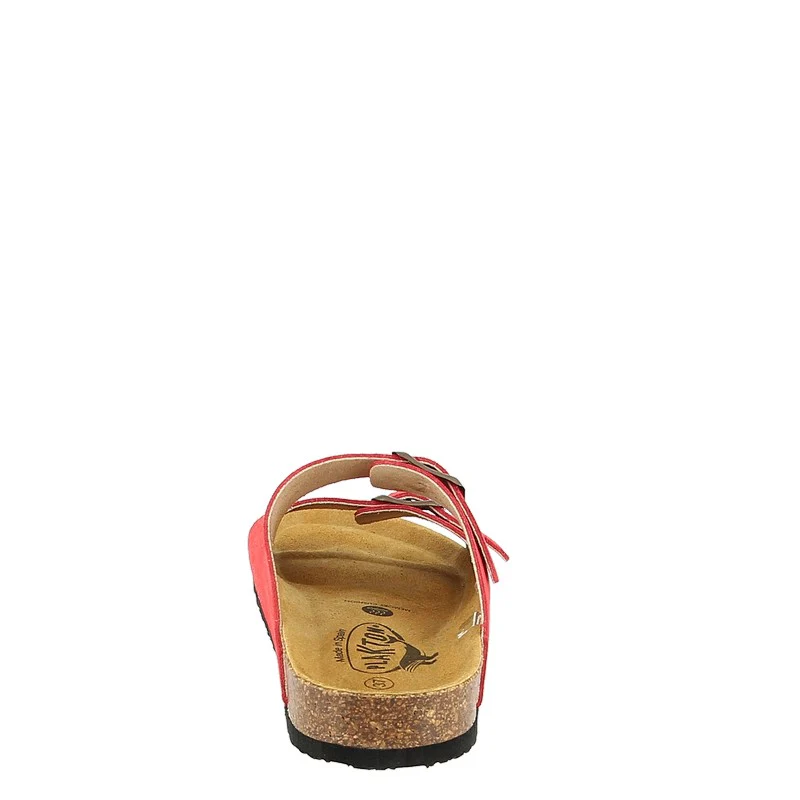 Plakton 180010 Red Nubuck Slide - Image 4