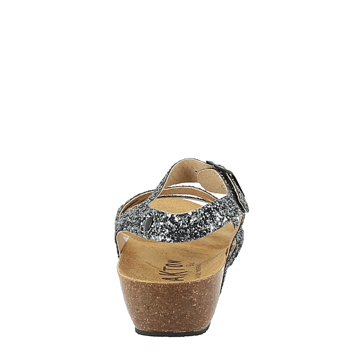 Plakton 241007 Pewter Glitter Sandals - Image 4