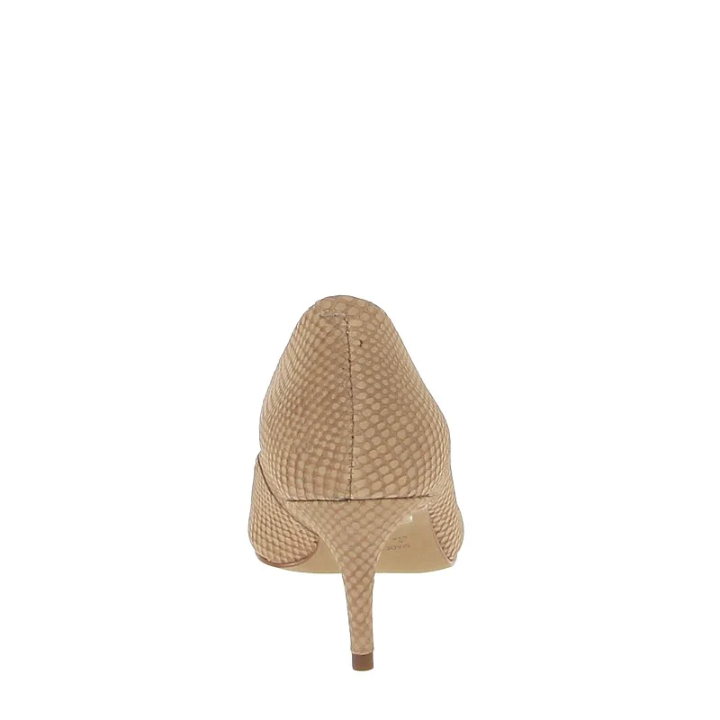 Sempre Di 160004E Taupe Pump - Image 4