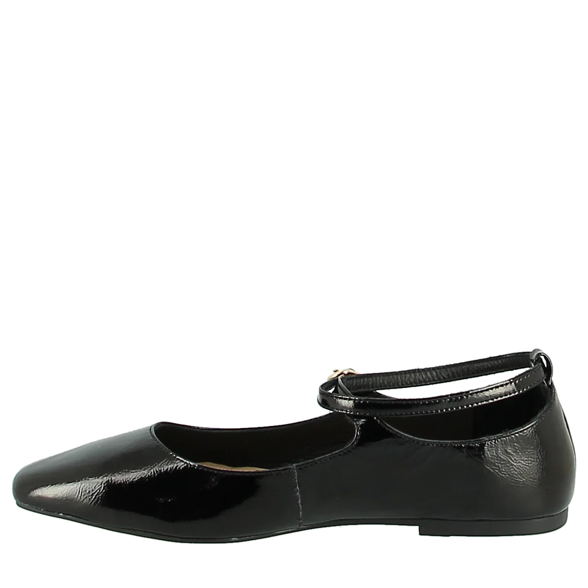 Sempre Di 32301 Indy Black Patent Ballerina - Image 4