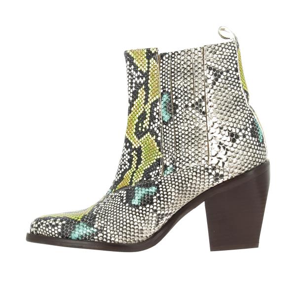 Torretti 8204 Lime Snake Ankle Boot - Image 3