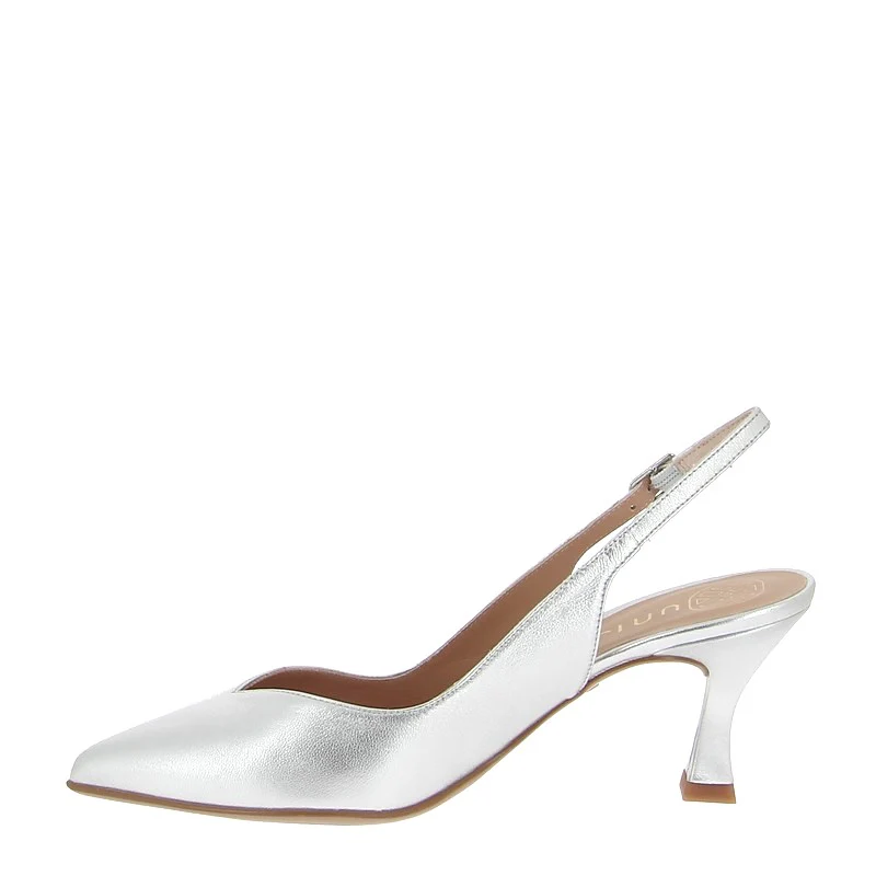 Unisa Karde Silver Slingback Pump - Image 3