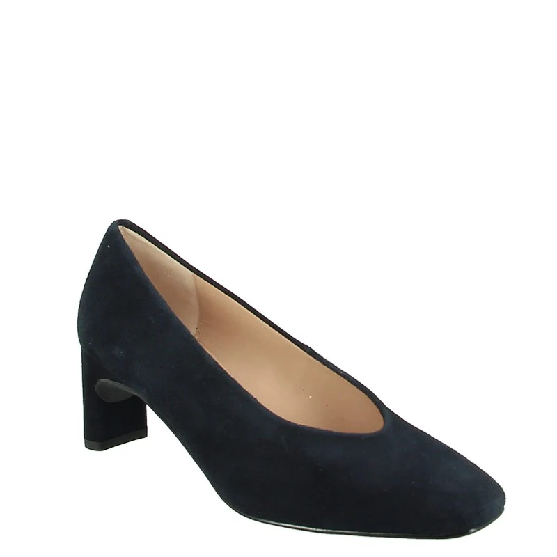 Unisa Lucoli Navy Suede Pump - Image 2