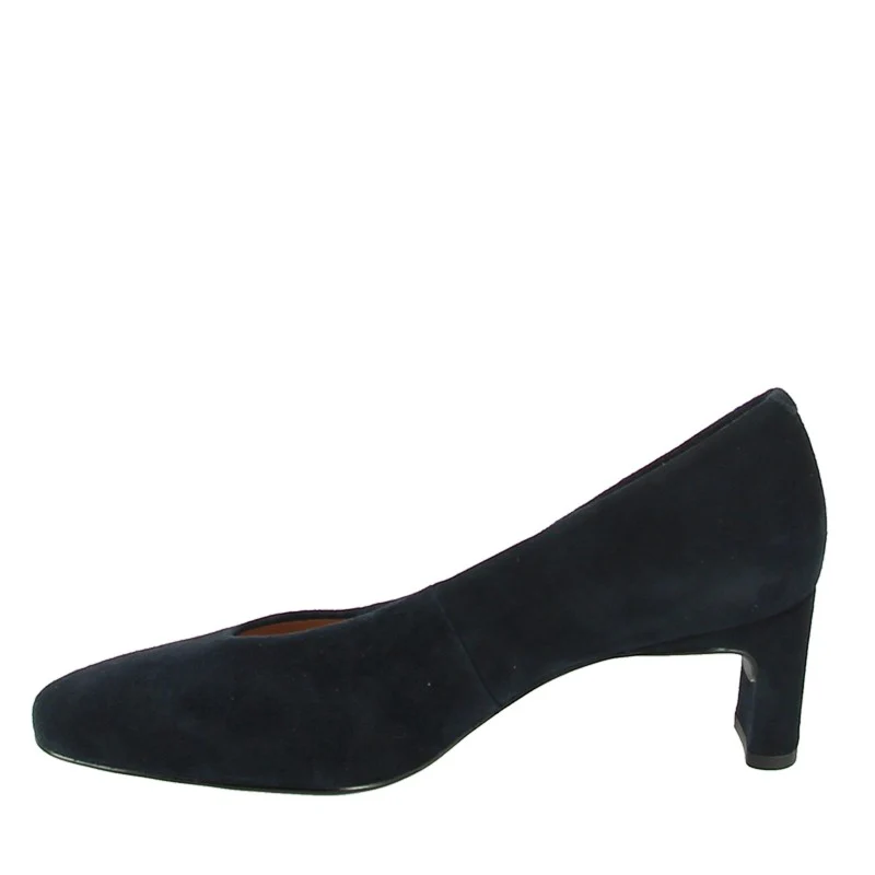 Unisa Lucoli Navy Suede Pump - Image 3