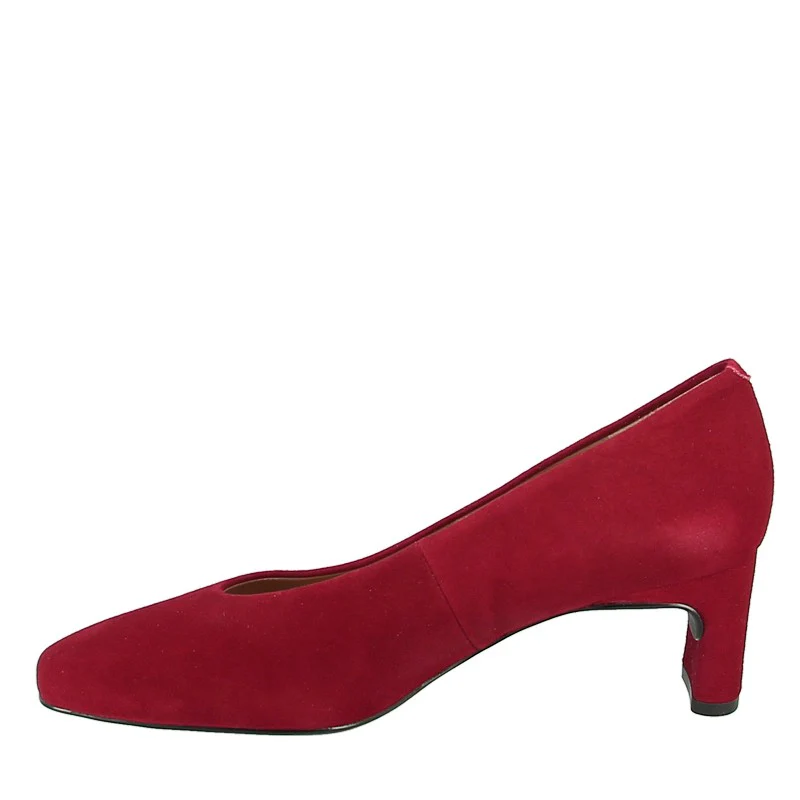Unisa Lucoli Red Suede Pump - Image 3