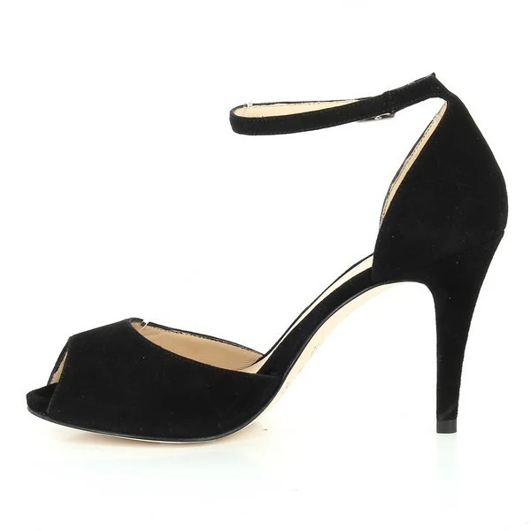 Unisa Termes Black Platform Heel - Image 3