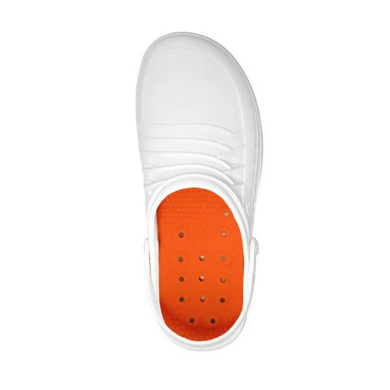 Wock Clog White Slip On - Image 3