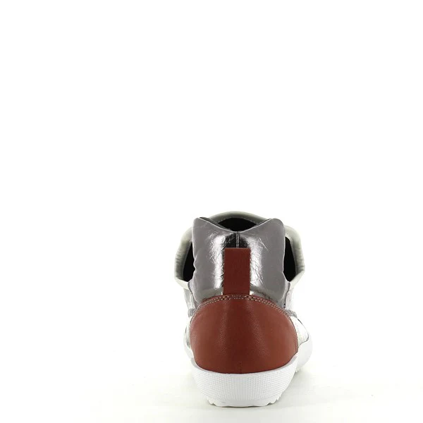 Yuko Imanishi 586048-2 Pewter Patchwork Sneaker - Image 4