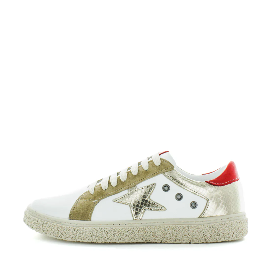 Zola Helms White Multi Sneaker - Image 3